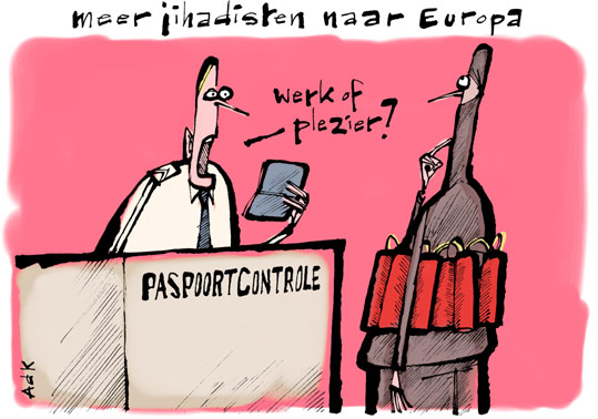 Jihadisten naar Europa